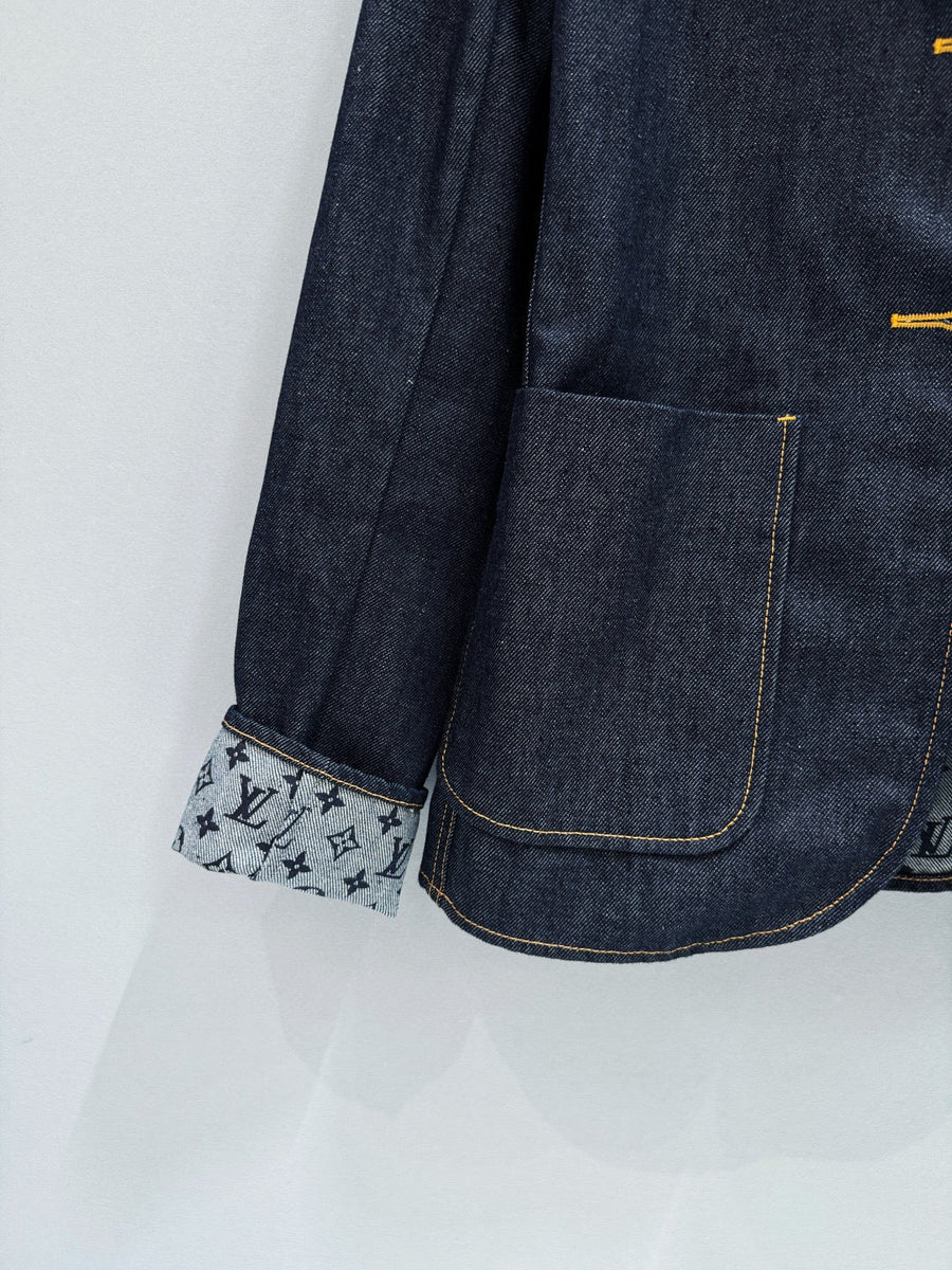 LOU DENIM BLAZER