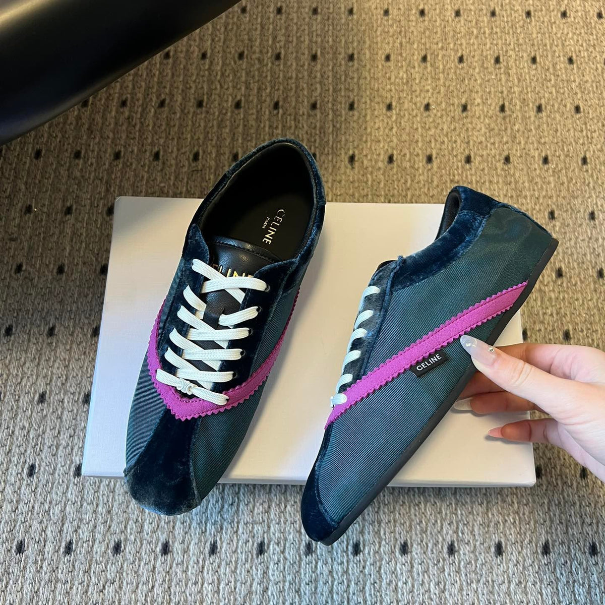 CEL FLAT SNEAKERS