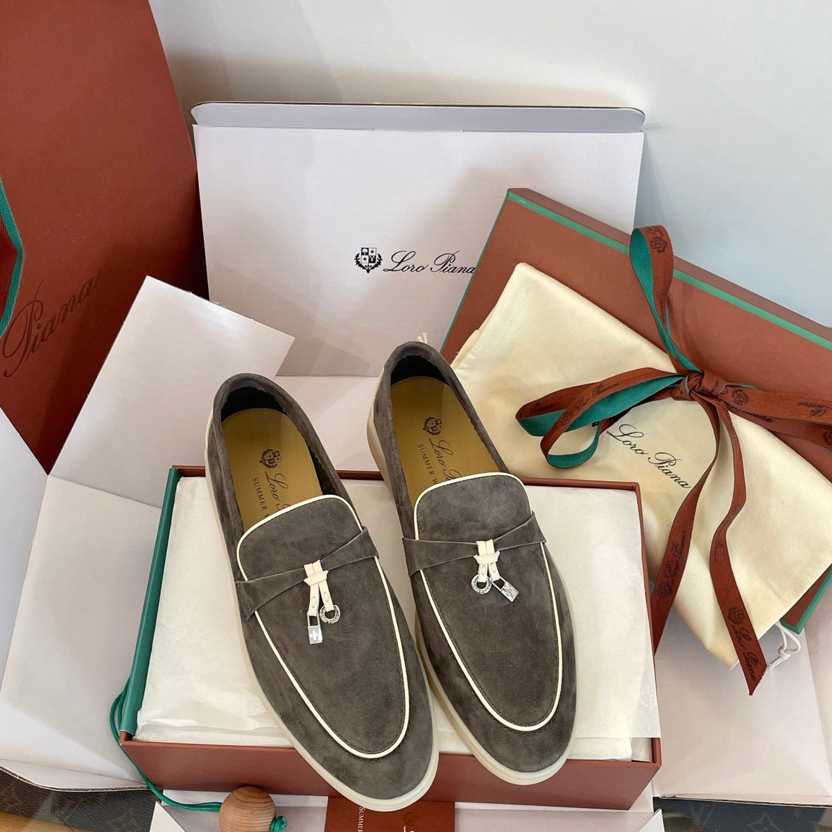 LORO P SUMMER CHARMS LOAFERS