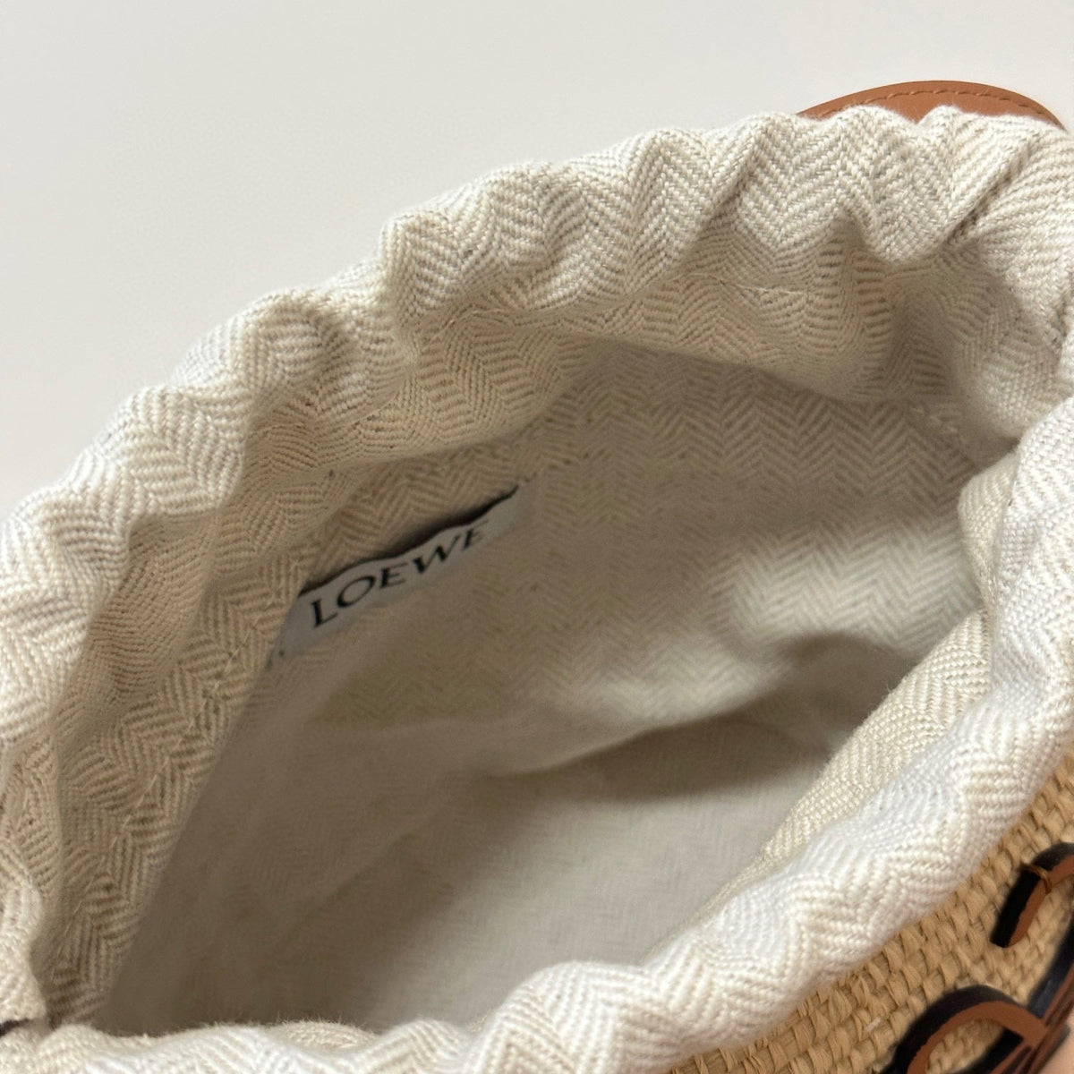LOEW x PAULA’S IBIZA BEEHIVE BASKET BAG