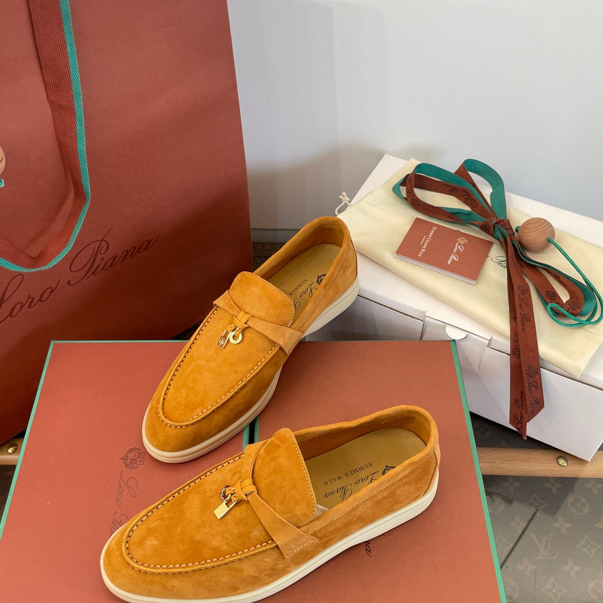 LORO P SUMMER CHARMS LOAFERS
