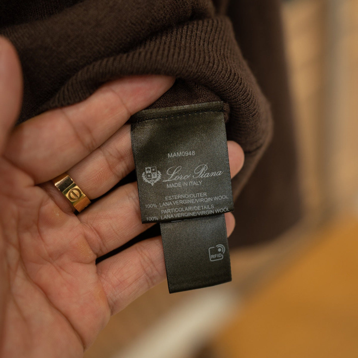 LORO P WOOL CARDIGAN