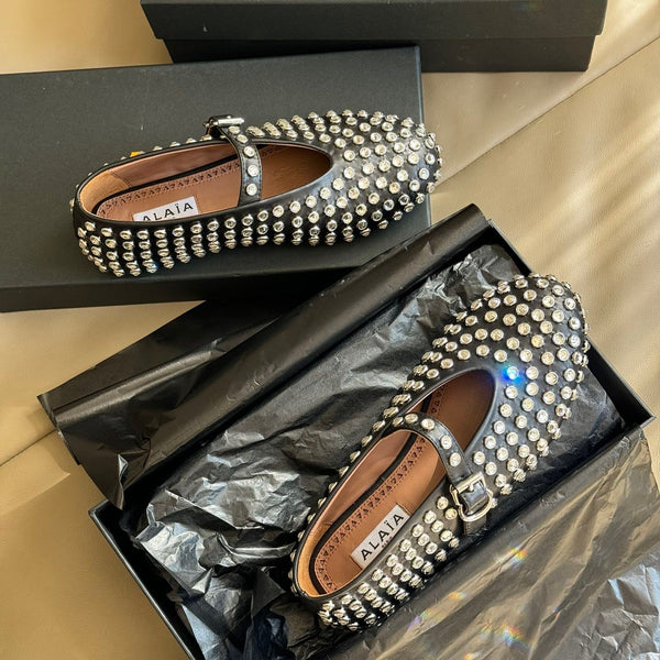 ALAIA BALLET FLATS
