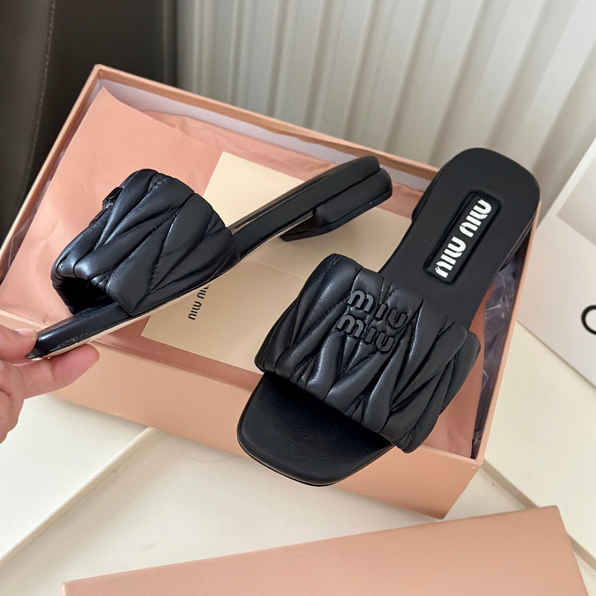 MIU M SANDALS