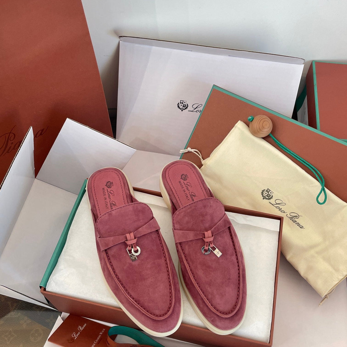 LORO P SUMMER CHARMS LOAFERS