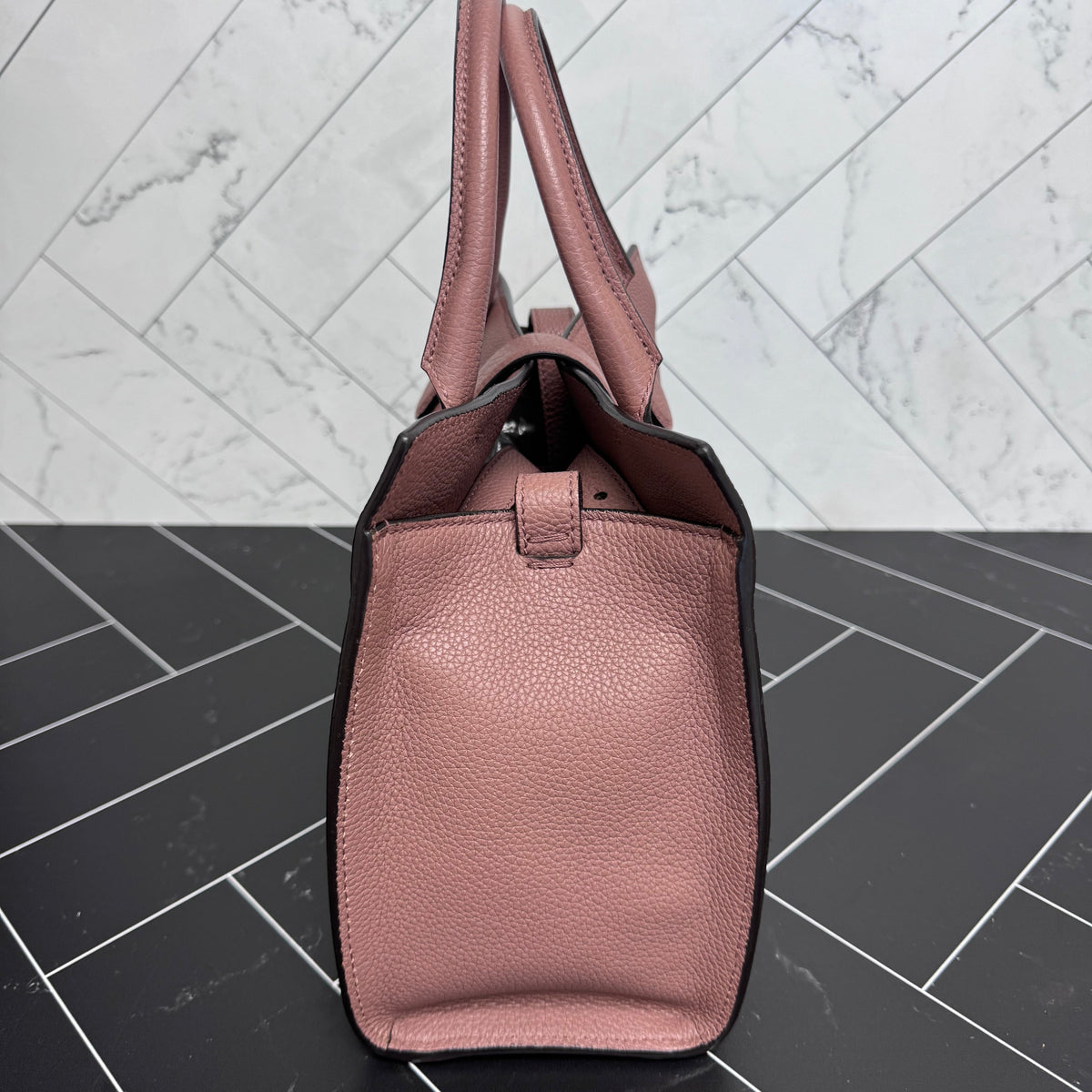 Gucci Mauve Leather Medium Soft Jackie 2Way Tote Bag