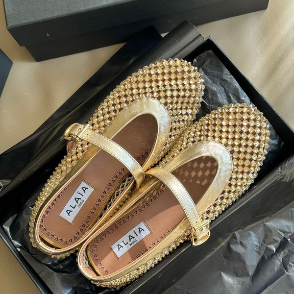 ALAIA BALLET FLATS