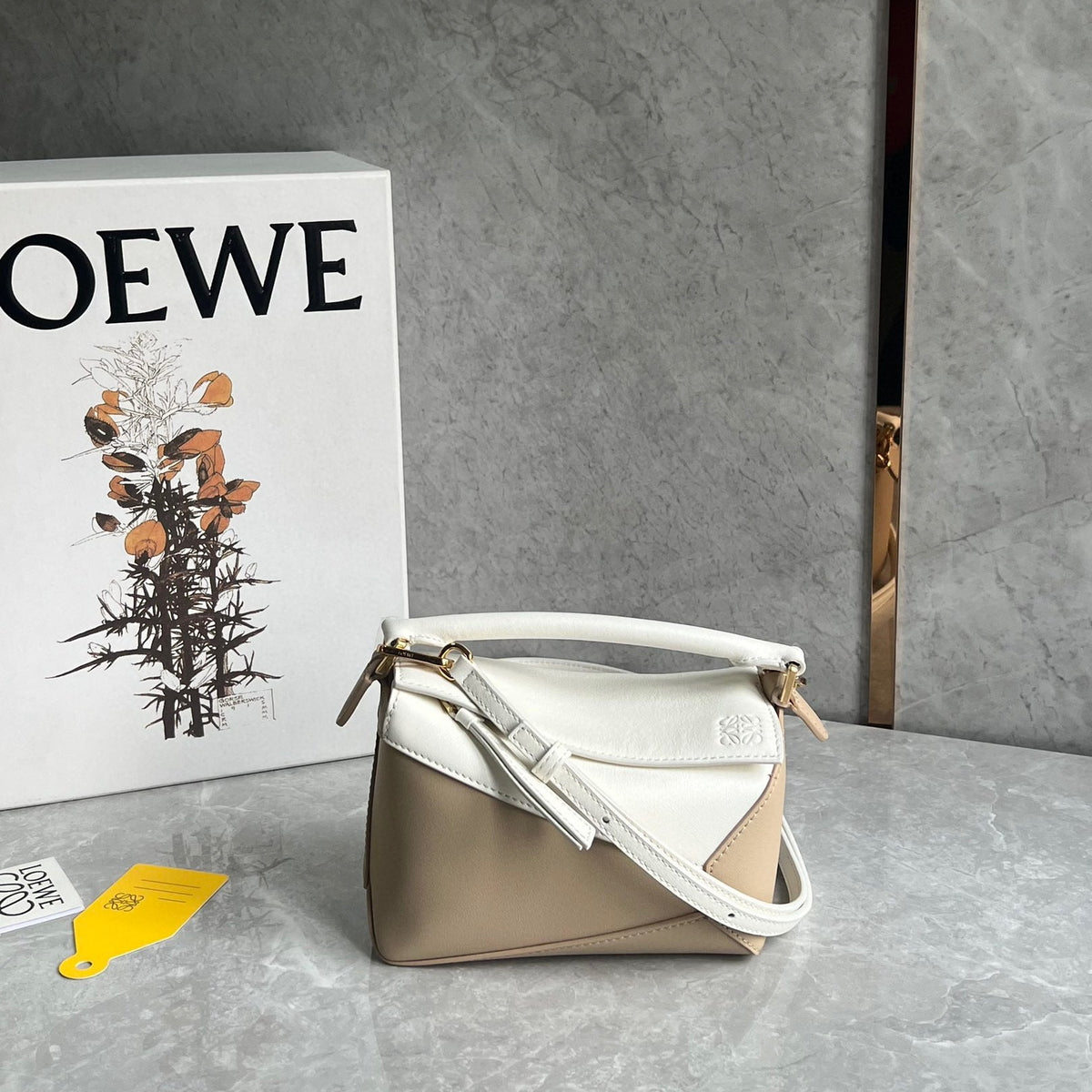 LOEW MINI PUZZLE EDGE BAG