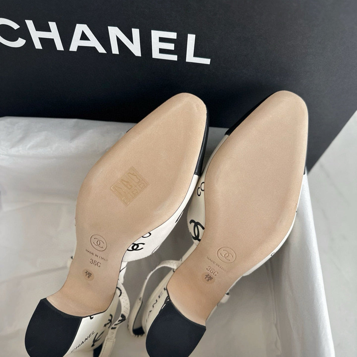 CC SLINGBACK HEELS