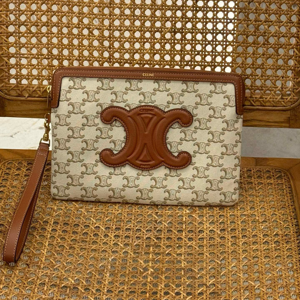 CEL SMALL POUCH WITH STRAP