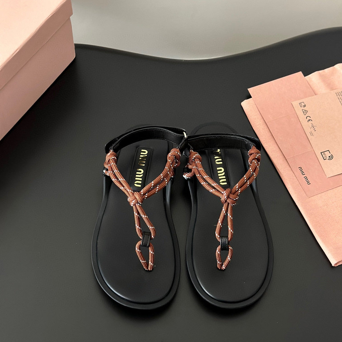 MIU M SANDALS