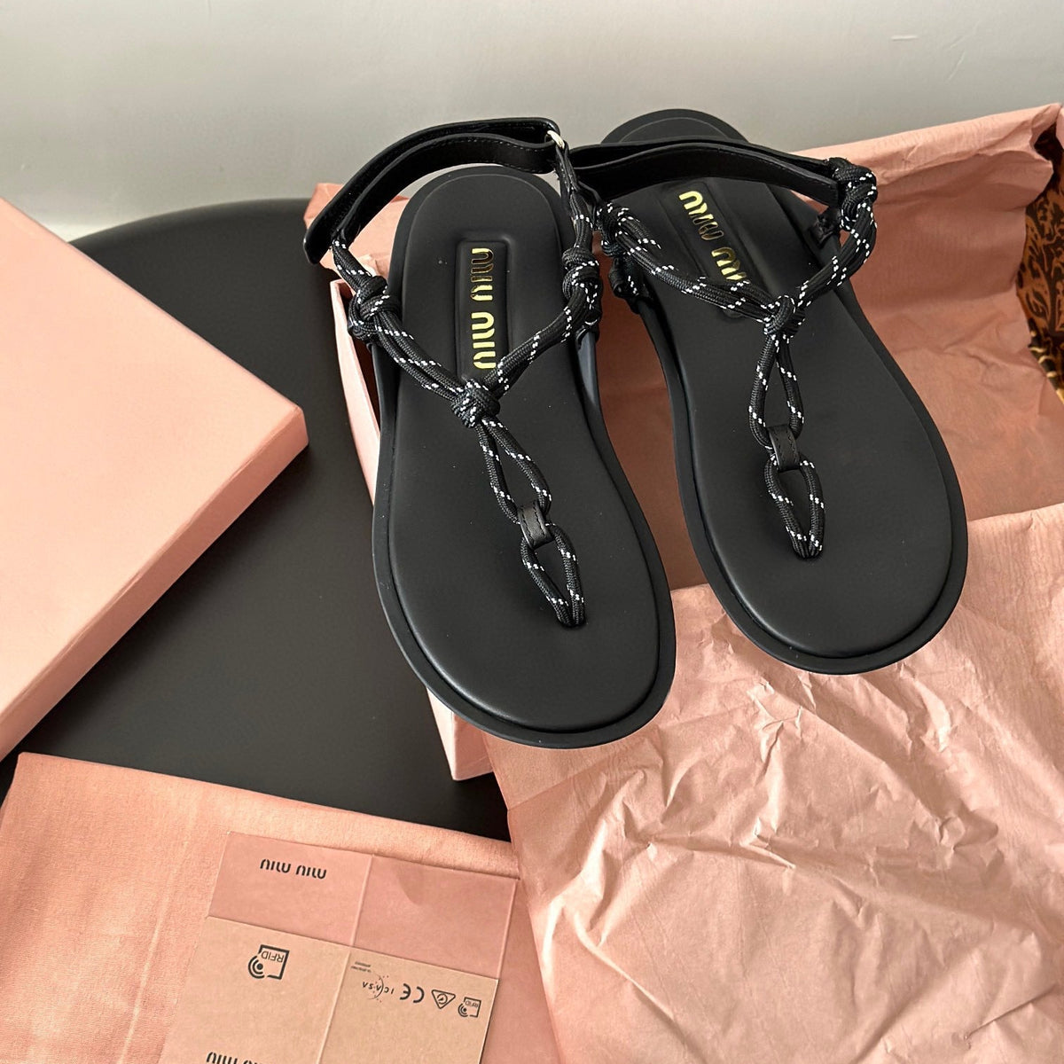 MIU M SANDALS