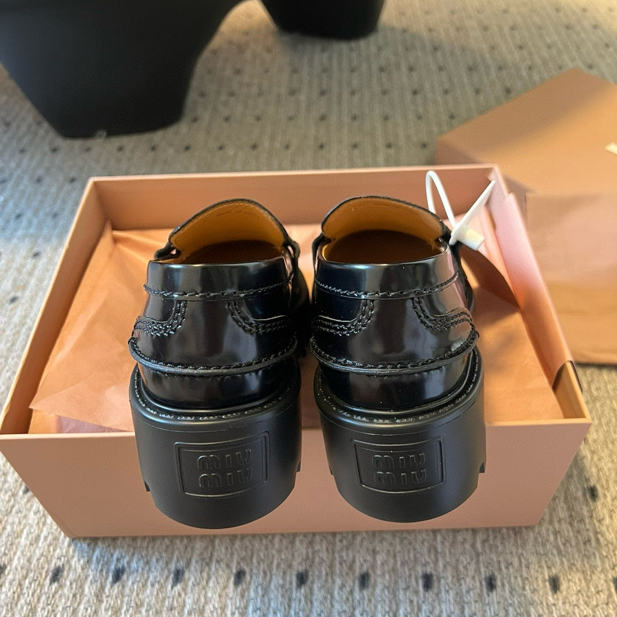 MIU M LOAFERS