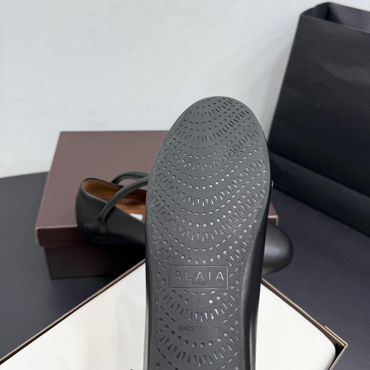 ALAIA BALLET FLATS