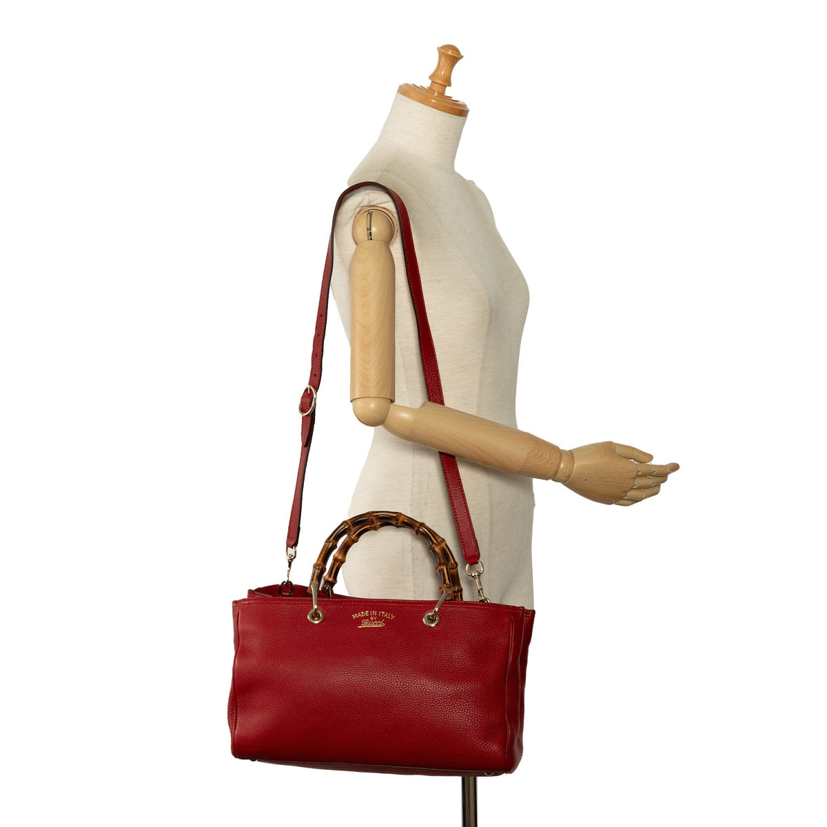 GUCCI Medium Bamboo Shopper Satchel