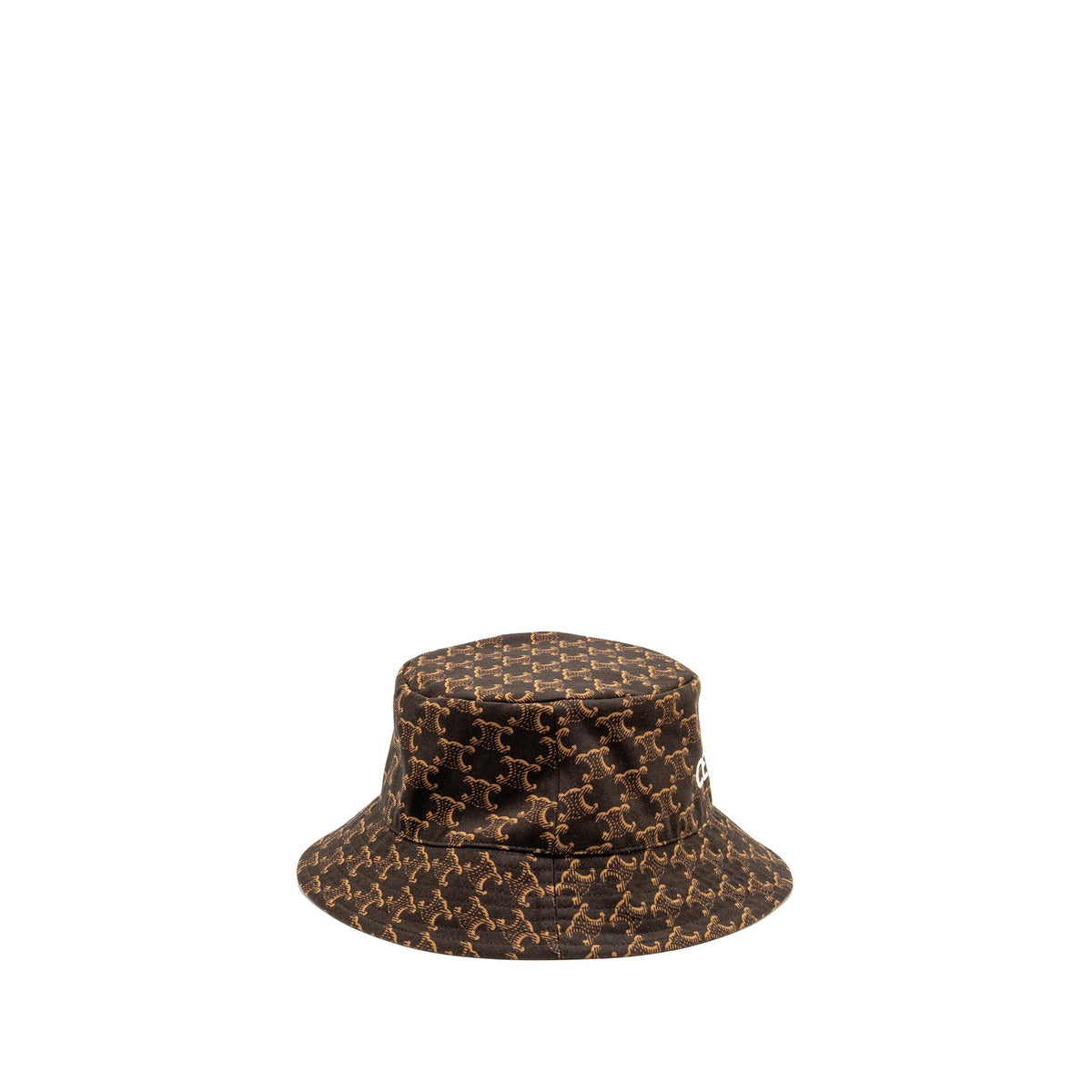 Celine Size M Triomphe Monogram Bucket Hat