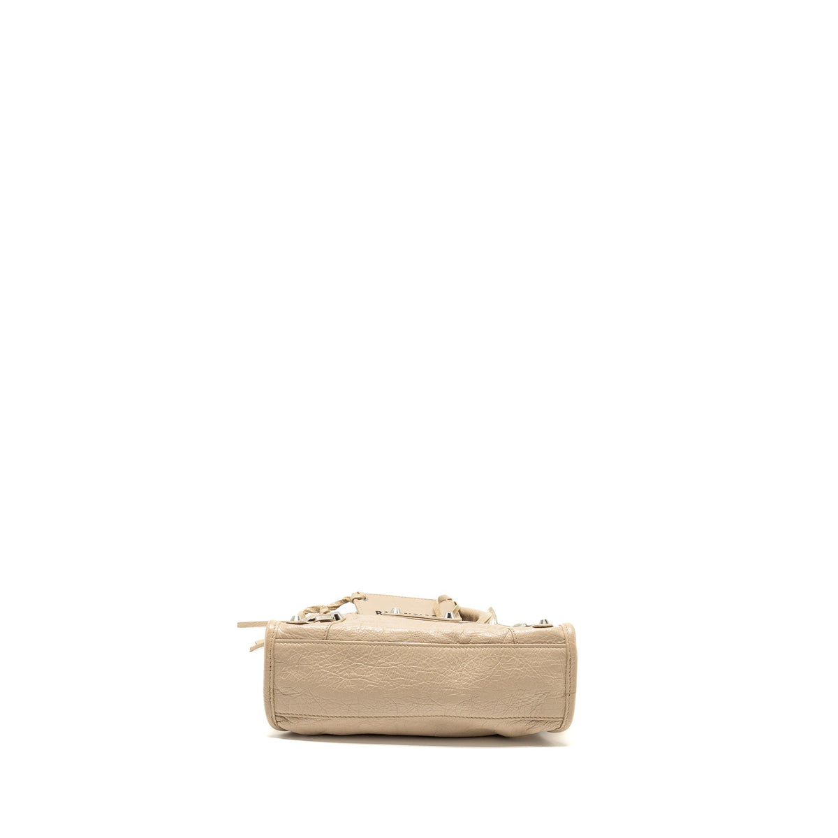 balenciaga Mini City Bag Calfskin Beige SHW