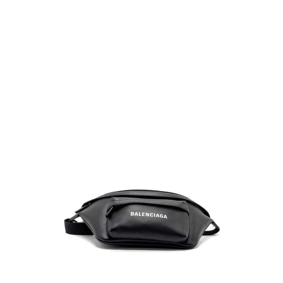 balenciaga Everyday Beltpack Calfskin Black SHW