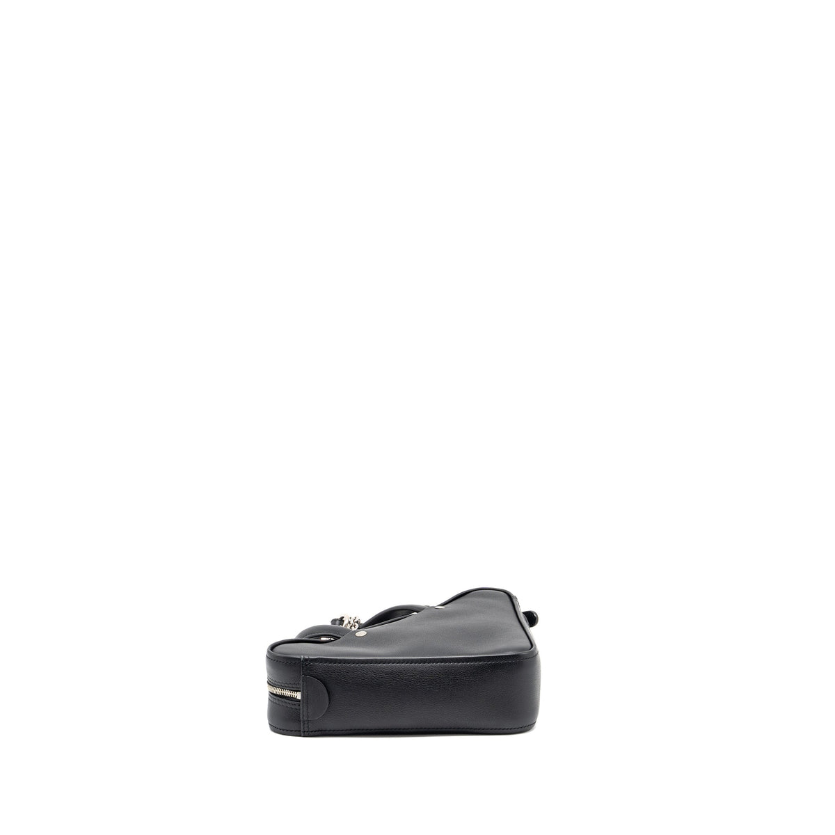 balenciaga triangle duffle bag calfskin black SHW