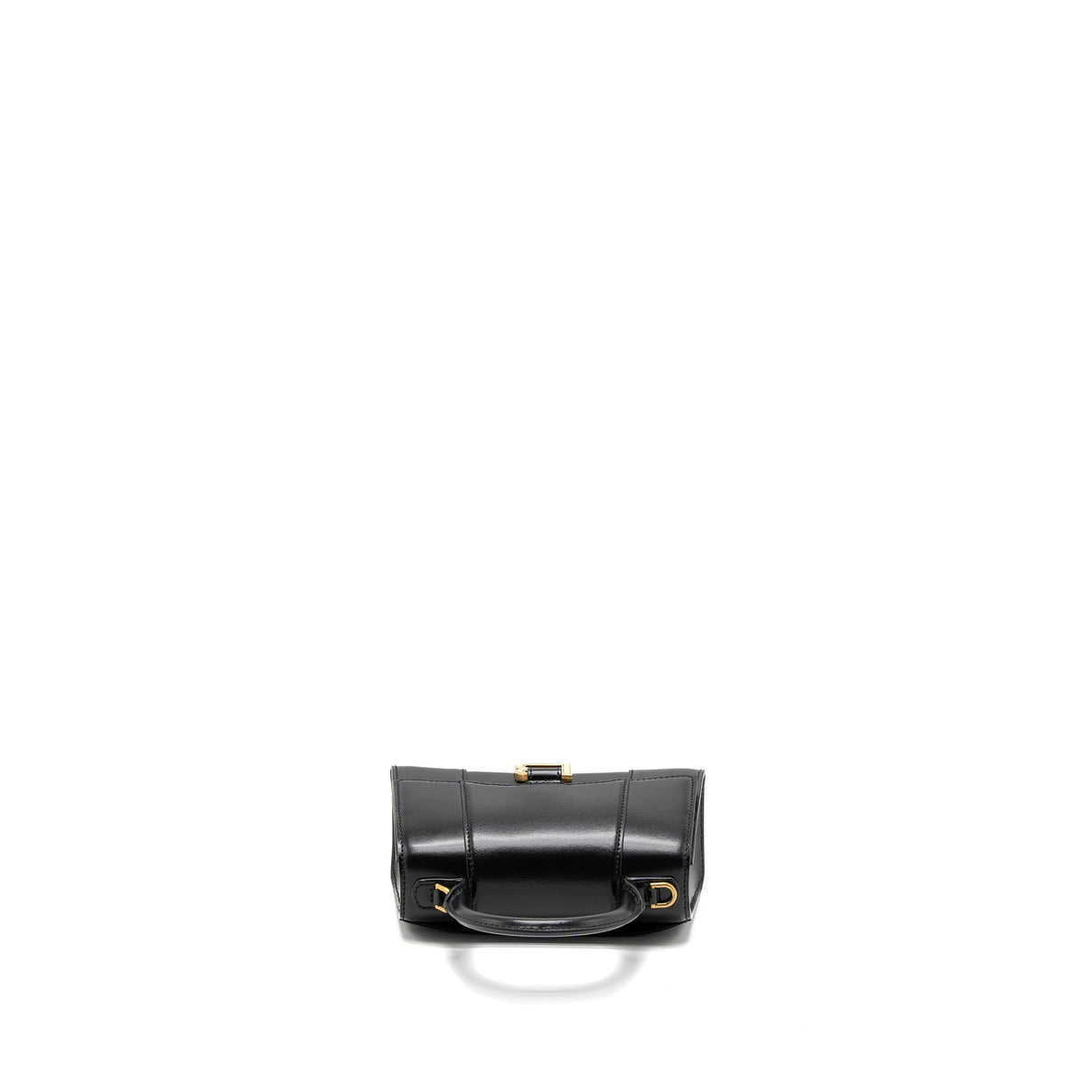 balenciaga Hourglass XS Calfskin Black GHW