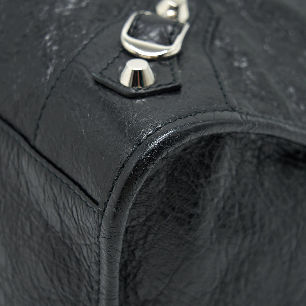 balenciaga Giant City Bag Black SHW