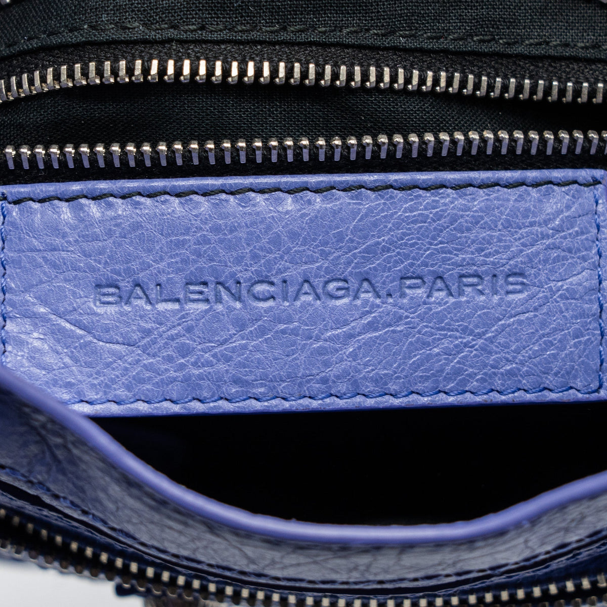 balenciaga mini city bag light purple SHW