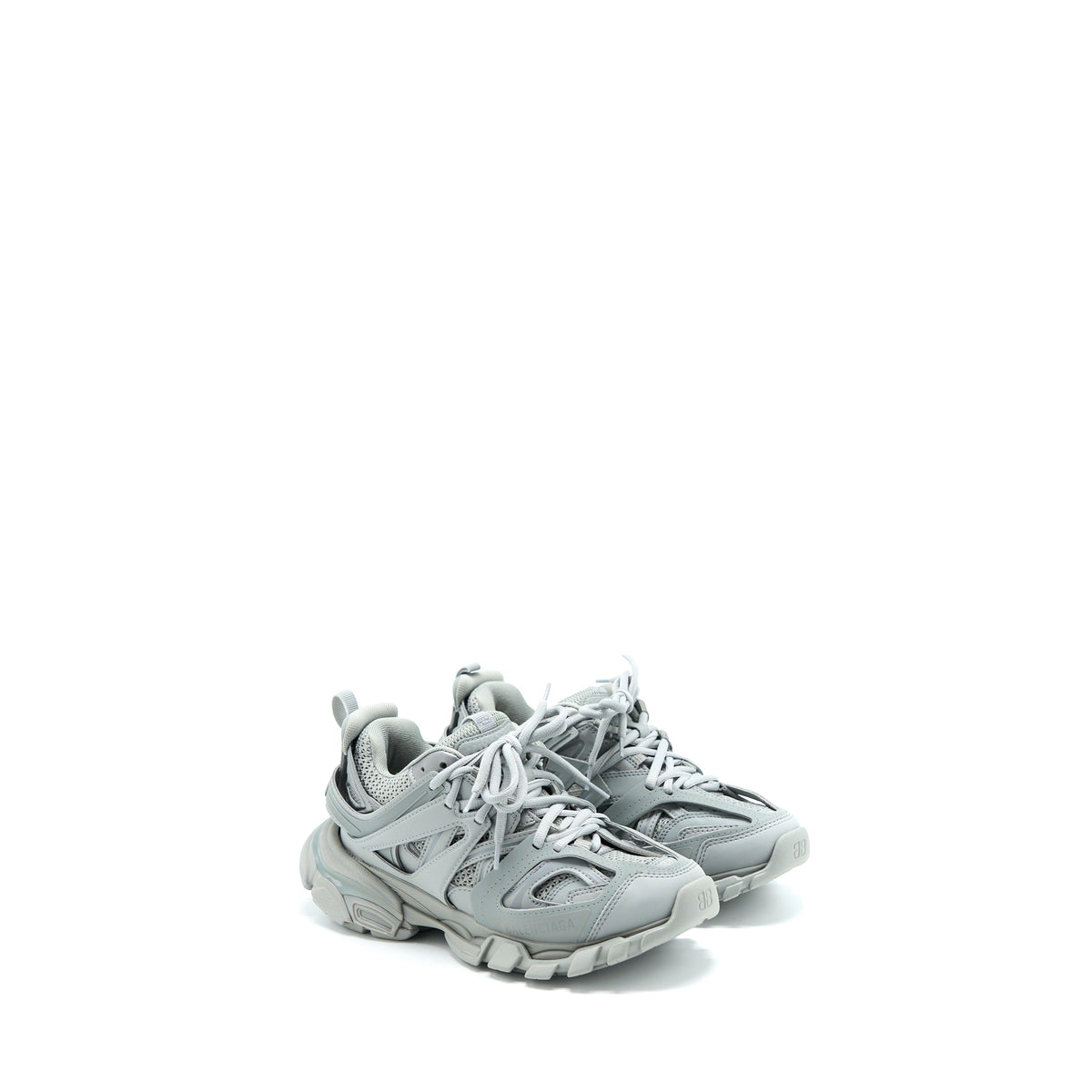 balenciaga Size 37 Track Sneakers Mesh/Nylon Grey