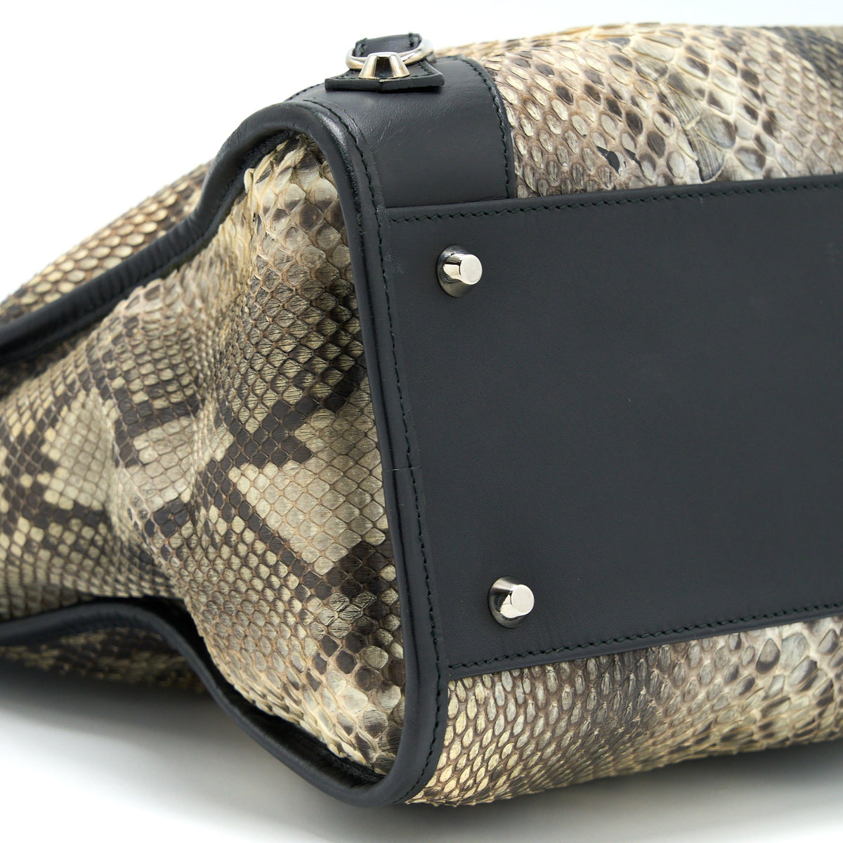 balenciaga Classic City Python Leather SHW