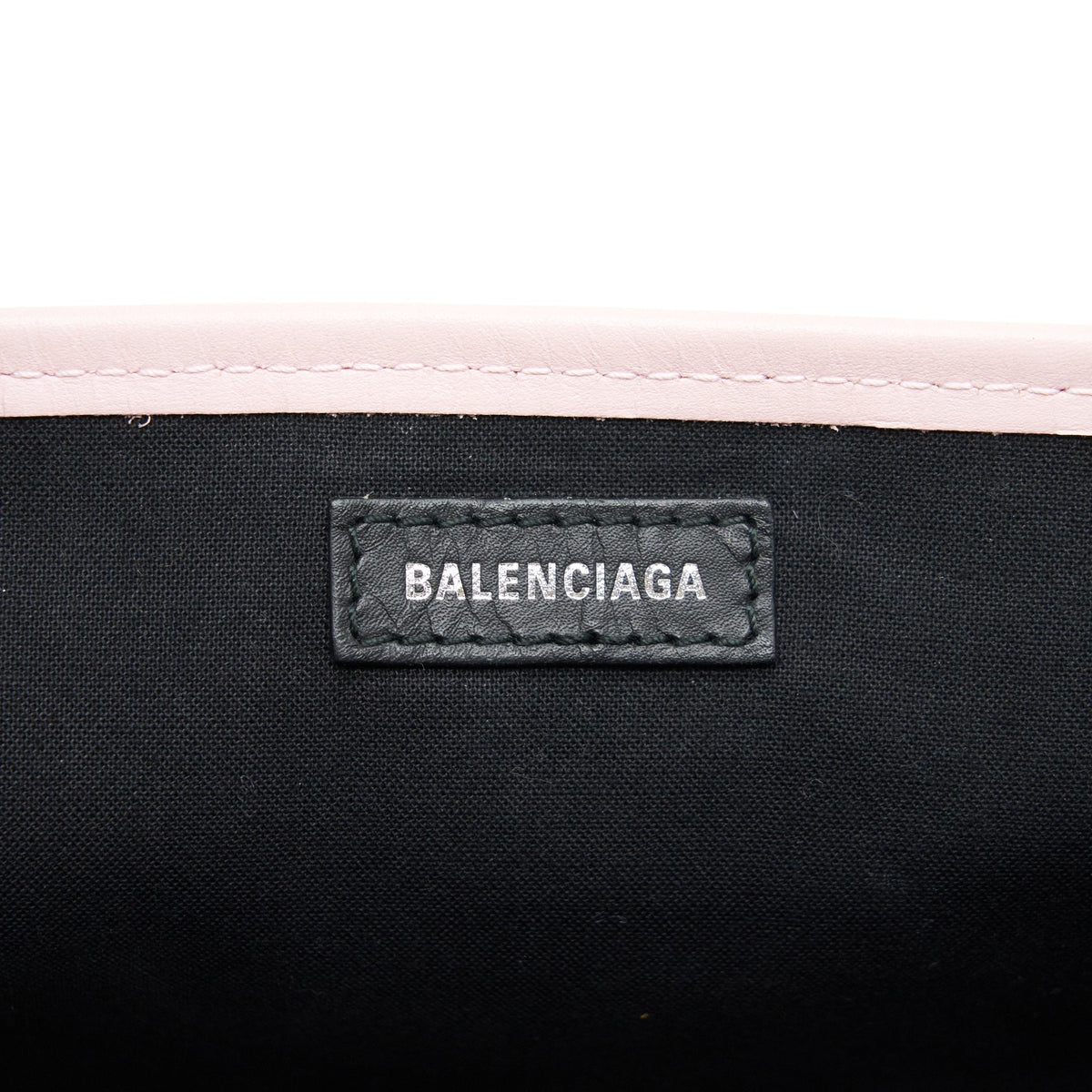 balenciaga Canvas Cabas Bag Pink SHW