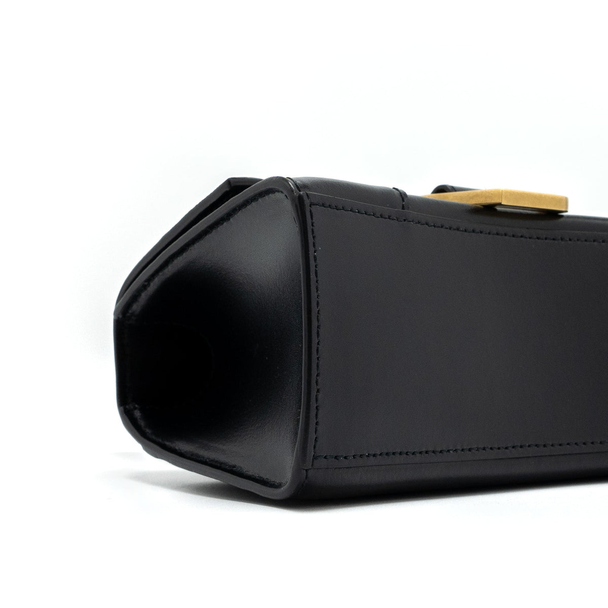 balenciaga Hourglass XS Calfskin Black GHW