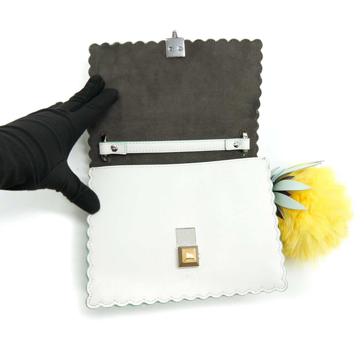 Top quality Fendi Runway Small Kan I with Straps and Bag Charm