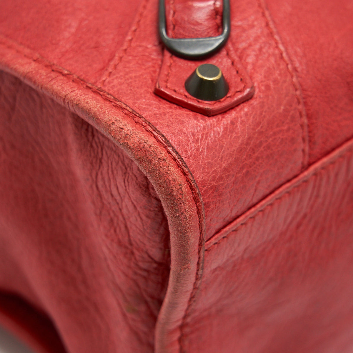 balenciaga CLASSIC CITY BAG RED