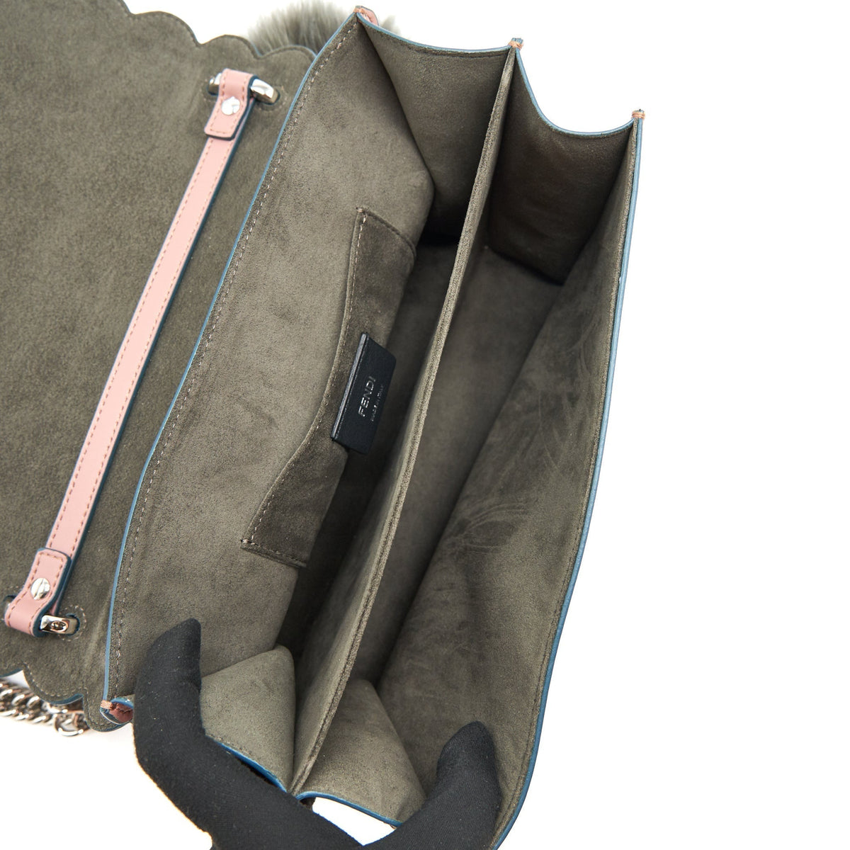 Top quality Fendi Kan I With Extra Bag Charm Pink