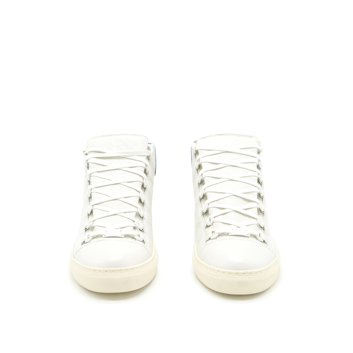 balenciaga size 44 Men's Arena High white/ blue