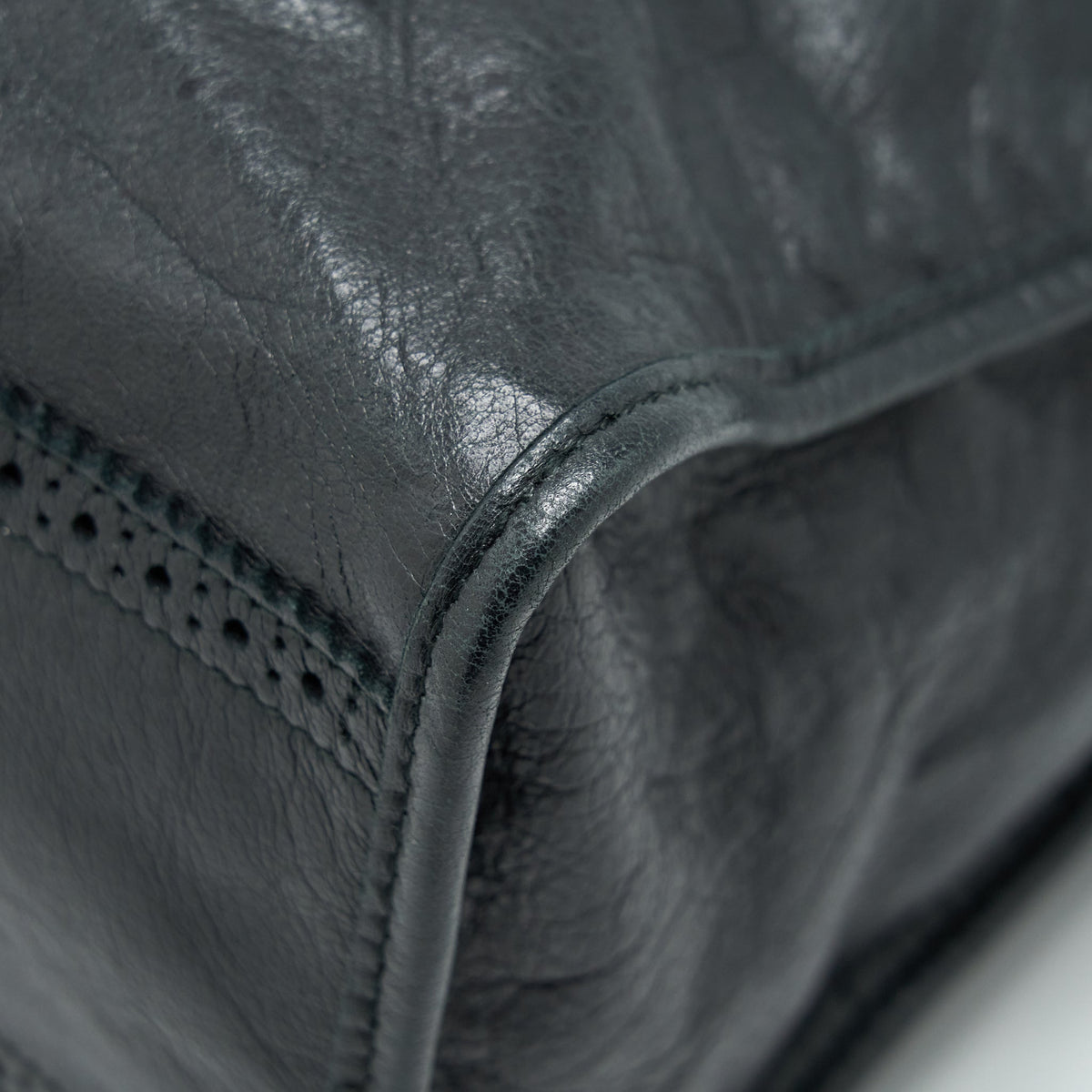 balenciaga Giant City Bag Black SHW