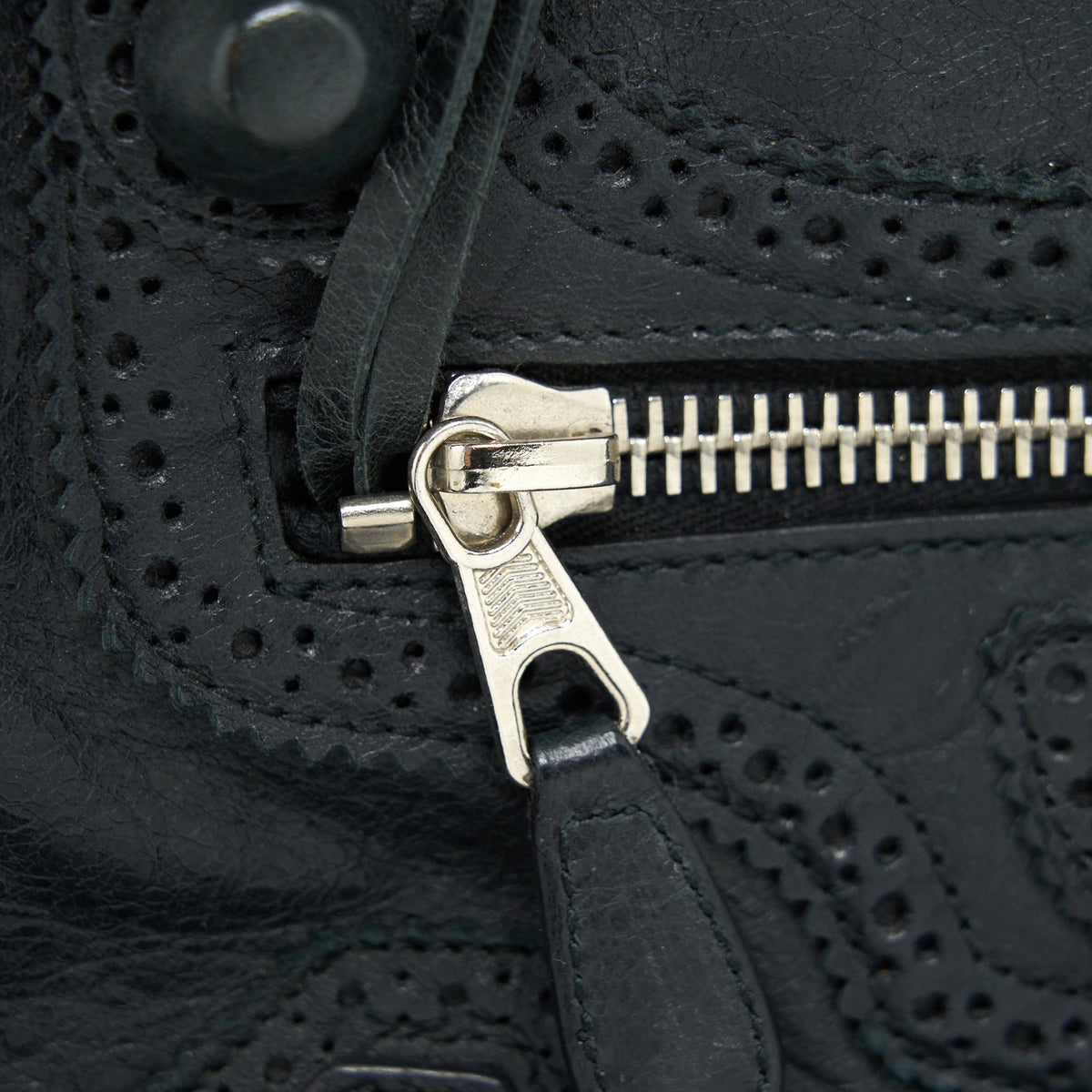 balenciaga Giant City Bag Black SHW