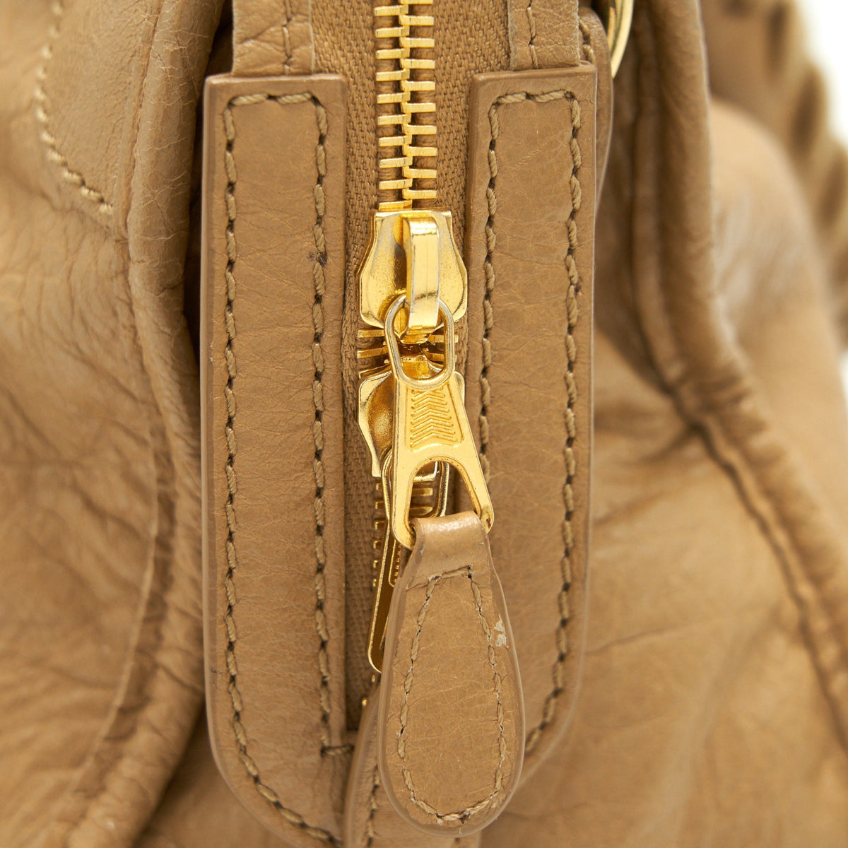 balenciaga GIANT CITY BAG BEIGE GHW