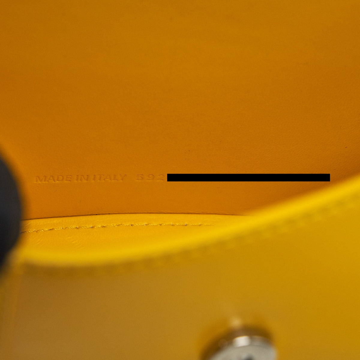 balenciaga Hourglass XS Top Handle Yellow
