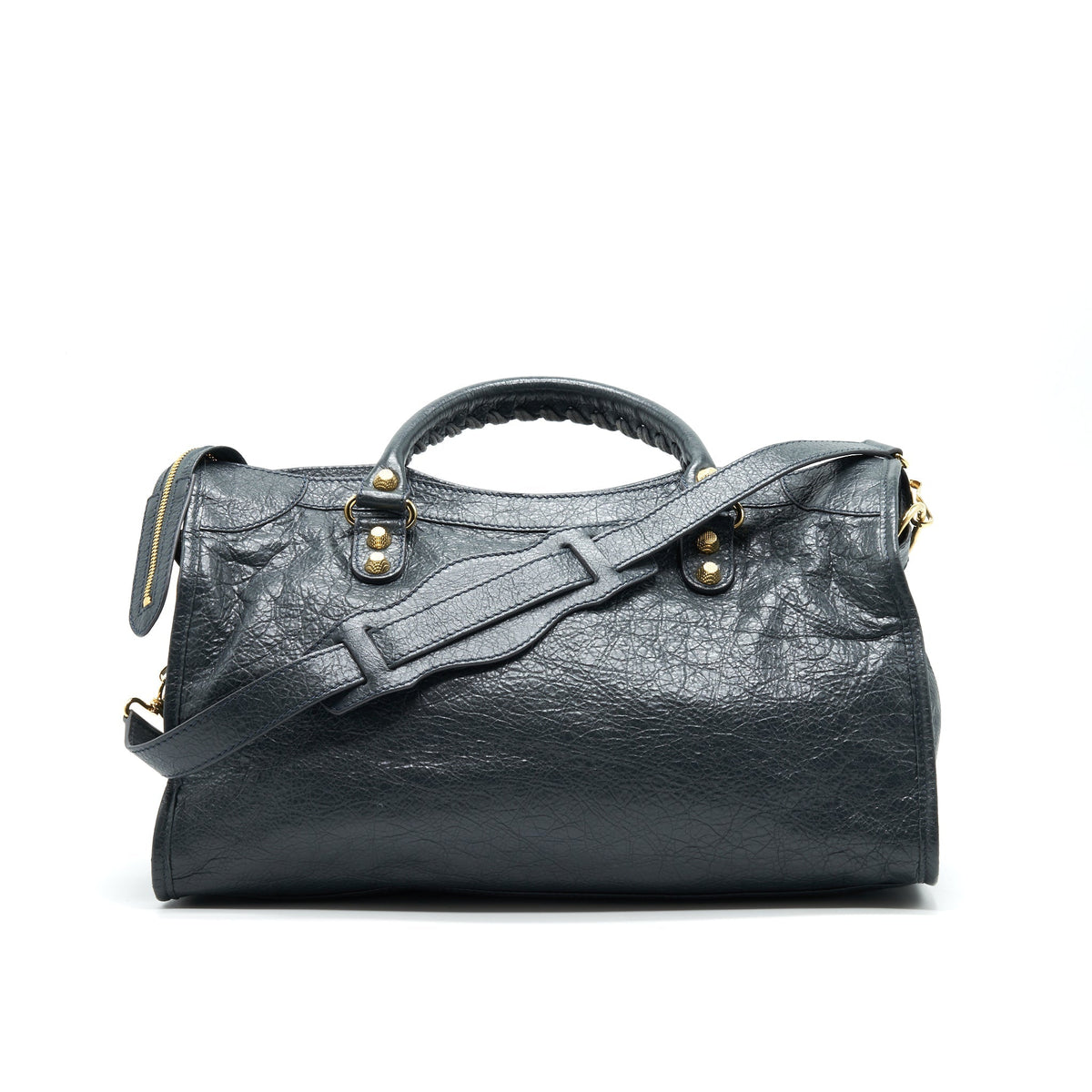 balenciaga GIANT CITY DARK GREY GHW