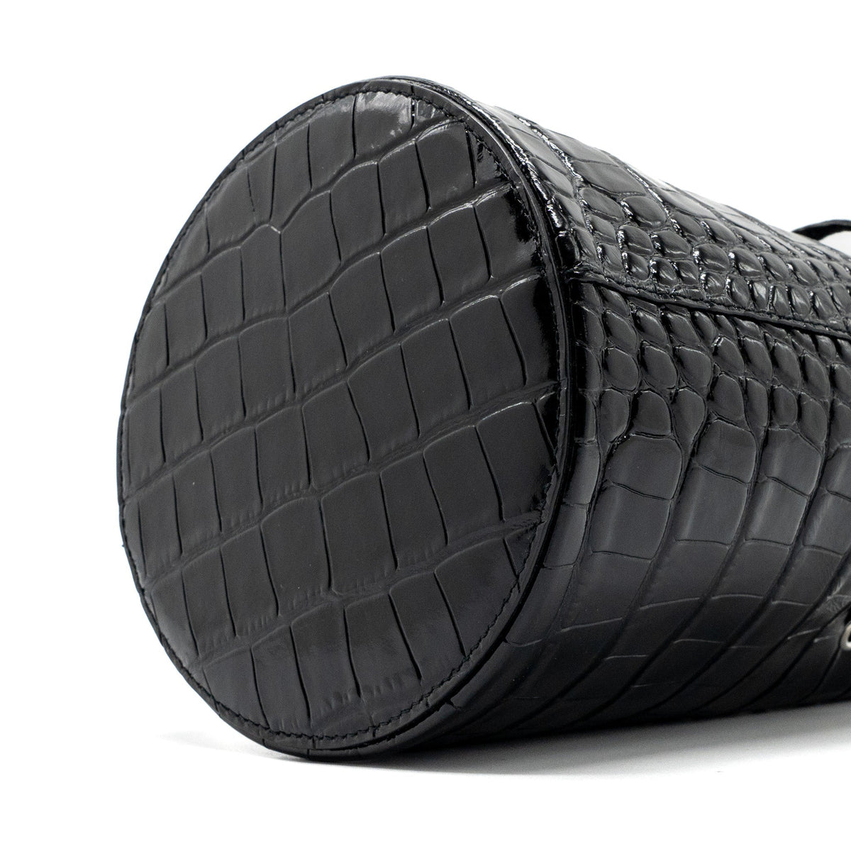 balenciaga XS Everyday Drawstring Bucket Bag Black SHW