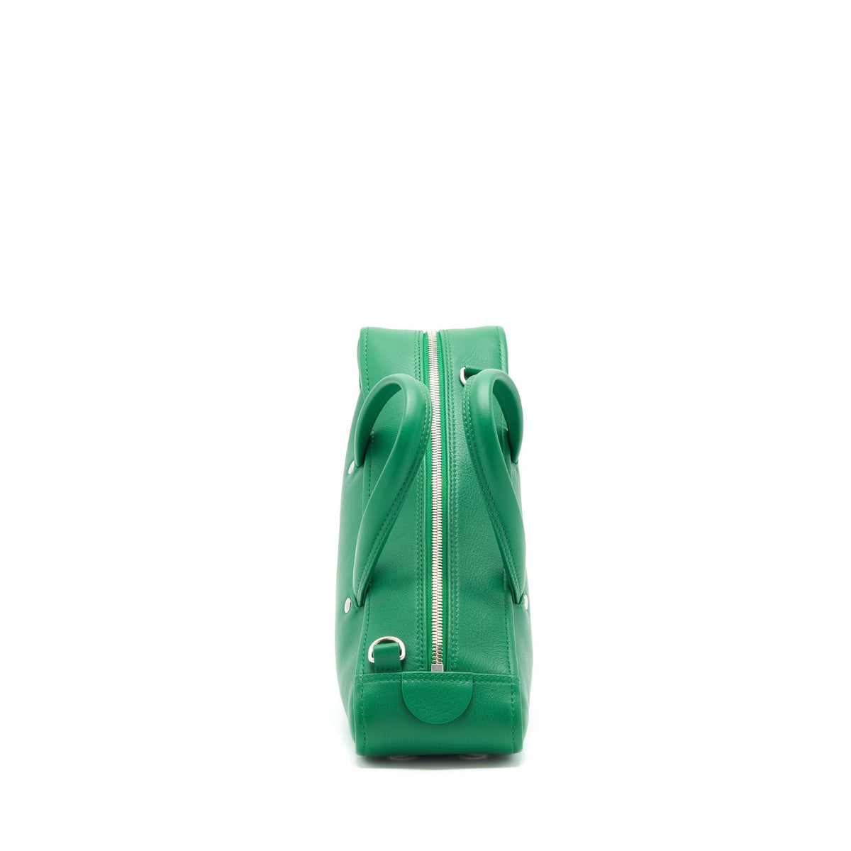 balenciaga Triangle duffle bag green shw