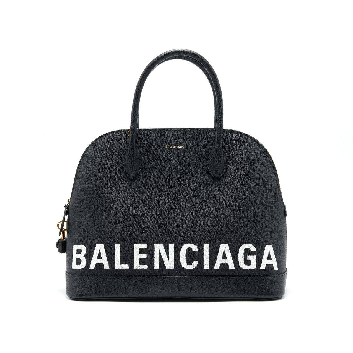 balenciaga Large Villa Top Handle Tote Bag Black