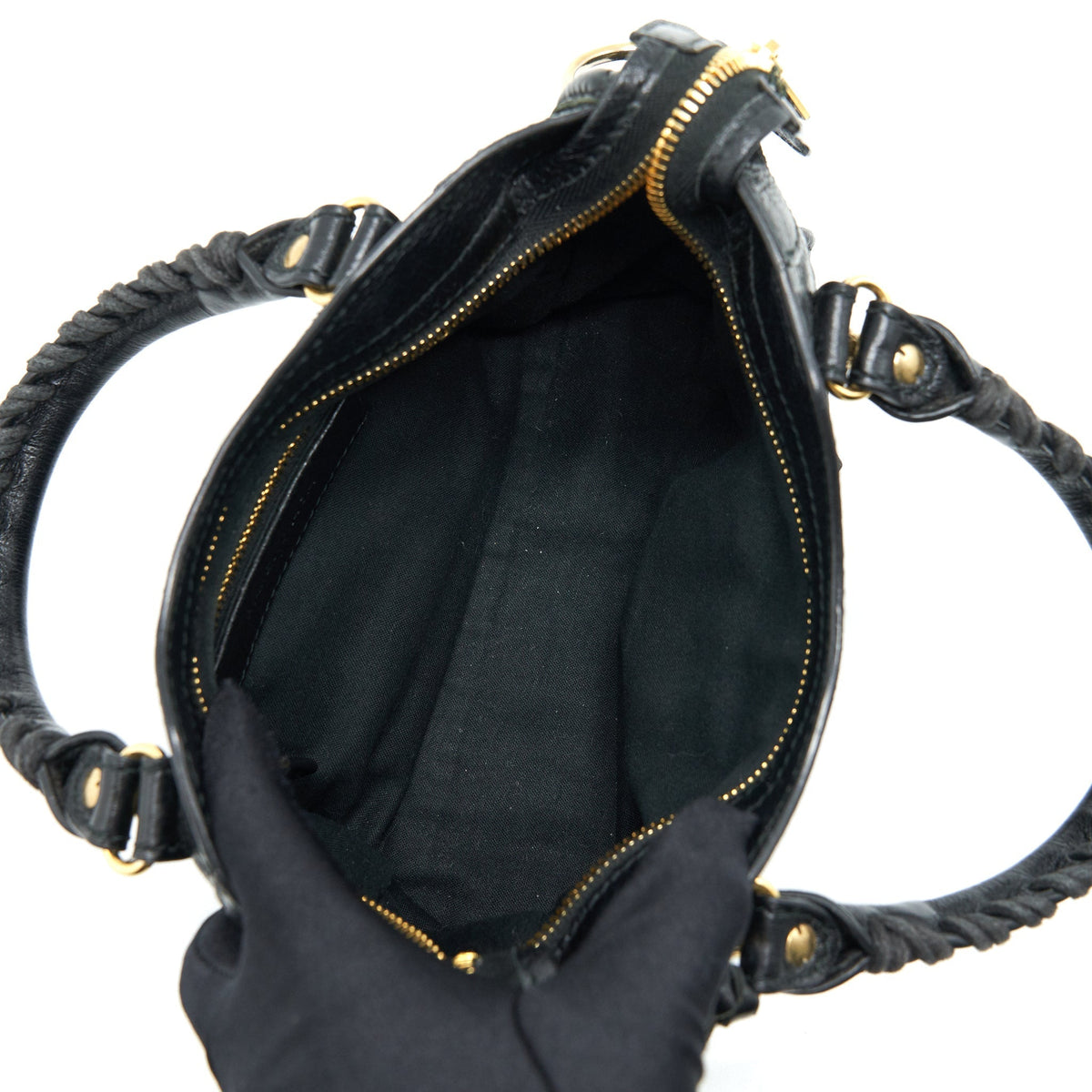 balenciaga Mini City Black with GHW