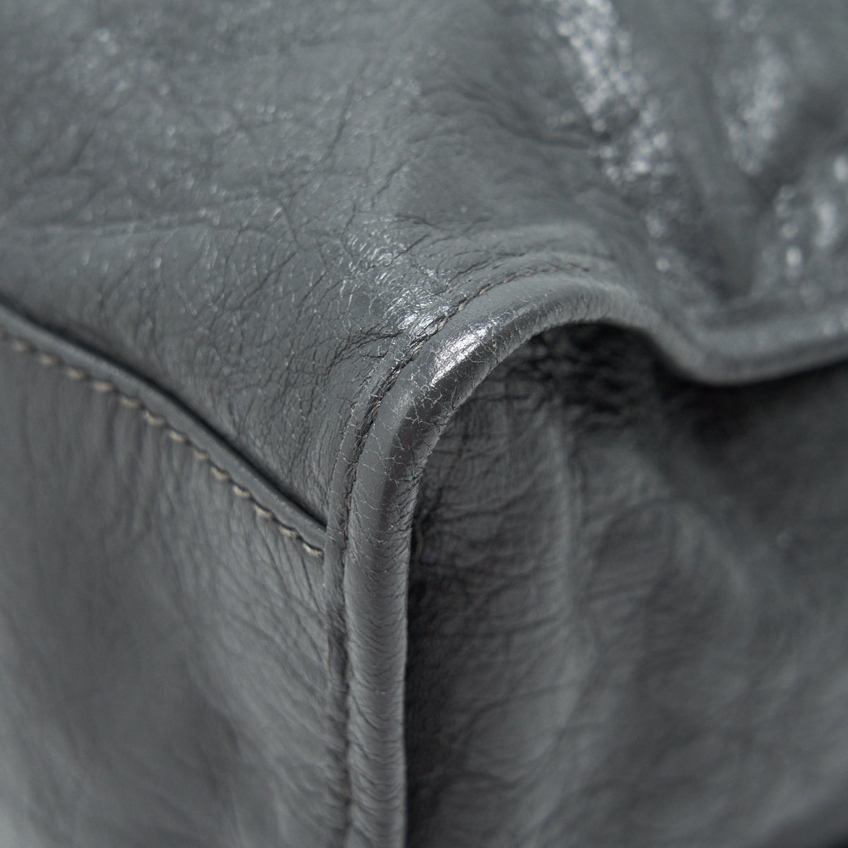 balenciaga GIANT CITY IN DARK GREY GHW