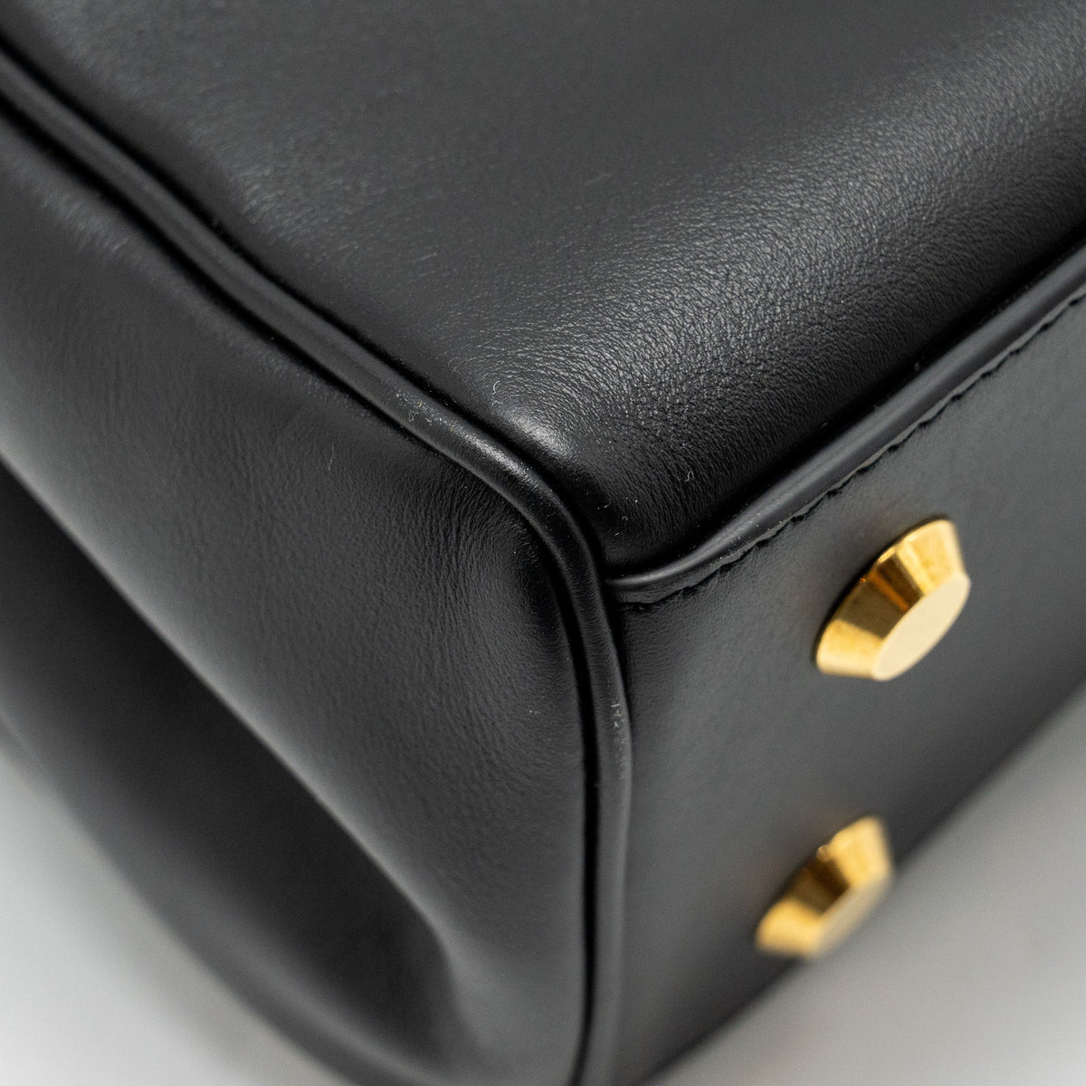 balenciaga Medium Rodeo Handbag Smooth Calfskin Black GHW
