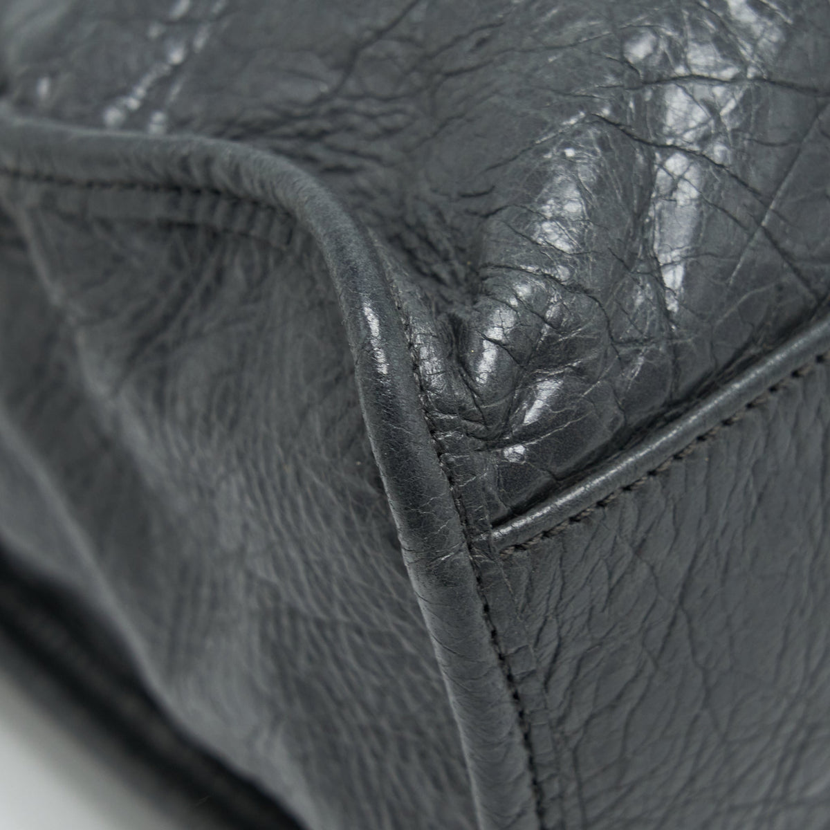 balenciaga Classic City Bag Grey GHW