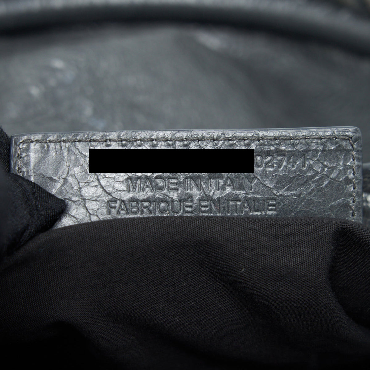 balenciaga Classic City Bag Grey GHW