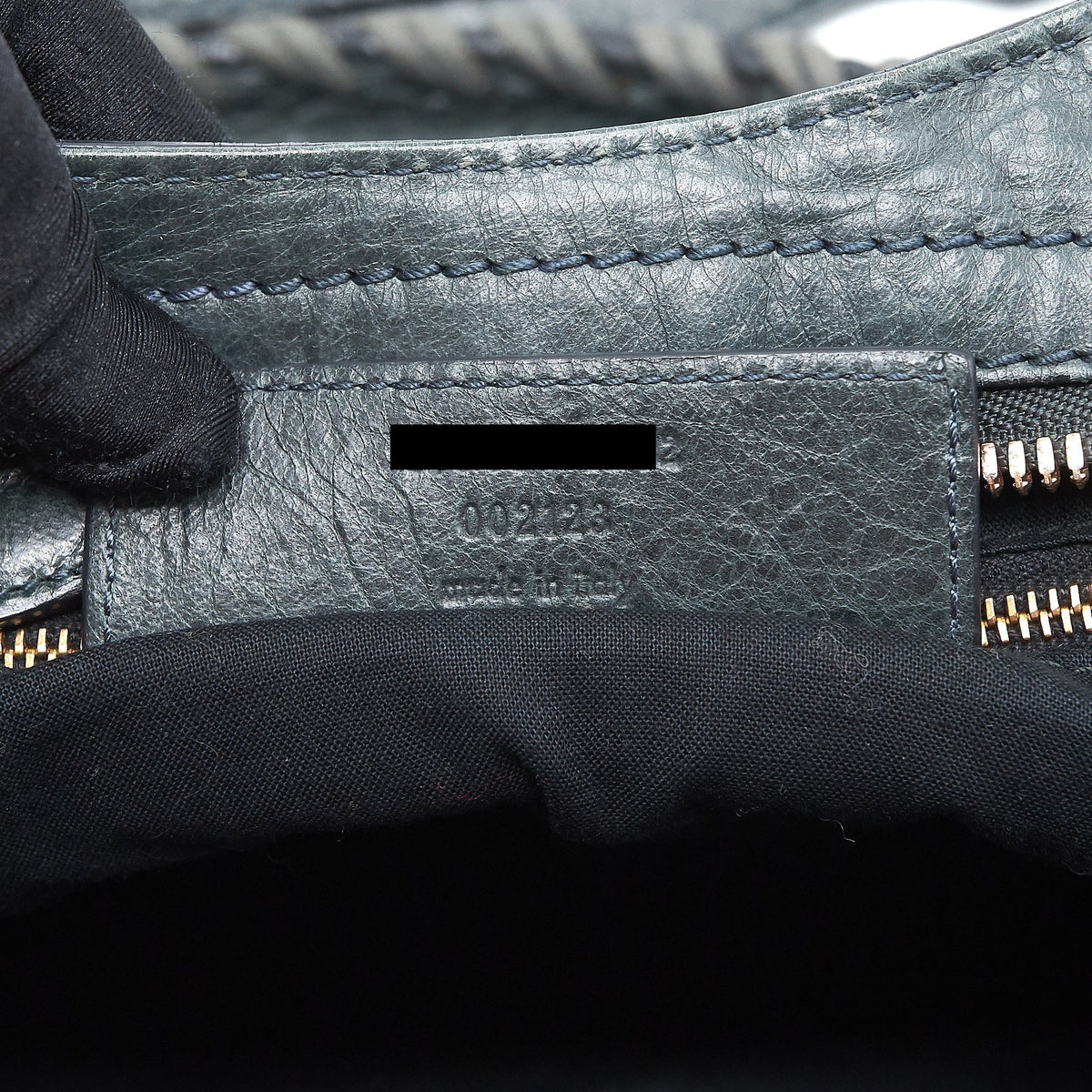 balenciaga Tote Bag Dark Grey with Giant stud hardware