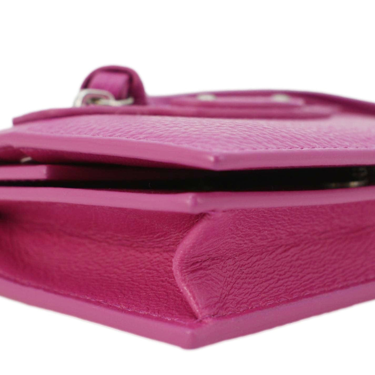 balenciaga Neo Classic Mini Leather Wallet Pink
