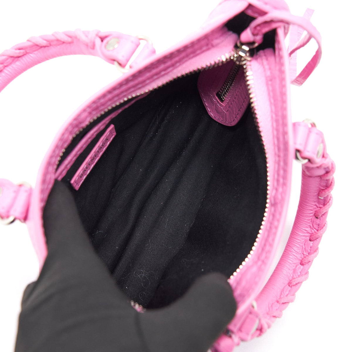 balenciaga Pink Classic Nano City Bag